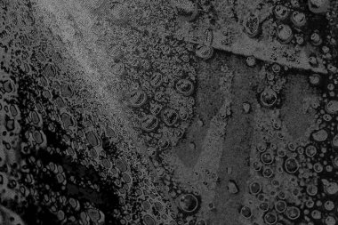 Monokrom dokusu. Görüntü, siyah ve beyaz tonları da içeriyor. Soyut arkaplan. 