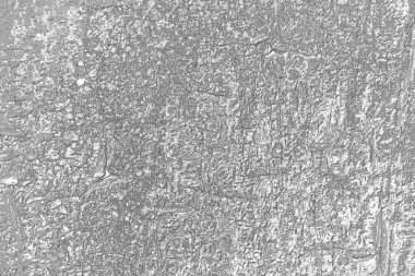 Çizik ve çatlaklarla dolu pis bir doku.