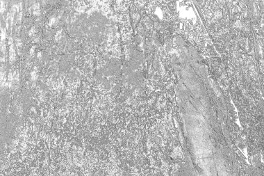 Çizik ve çatlaklarla bembeyaz bir doku.