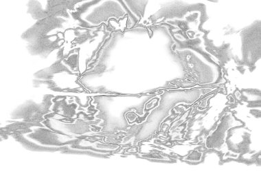 Çizik ve çatlaklarla bembeyaz bir doku.