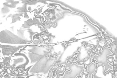 Çizik ve çatlaklarla bembeyaz bir doku.