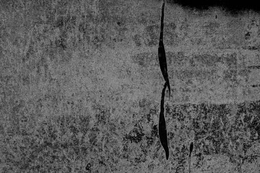 Çizik ve çatlaklarla dolu pis bir doku.