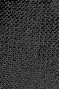 Çizik ve çatlaklarla dolu pis bir doku.