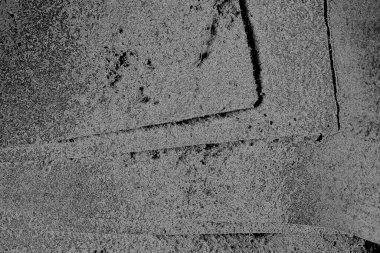 Çizik ve çatlaklarla dolu pis bir doku.