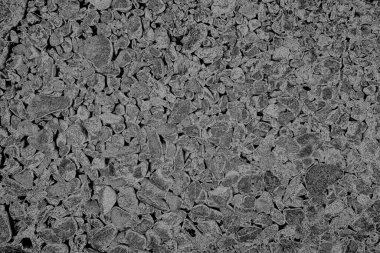 Çizik ve çatlaklarla dolu pis bir doku.