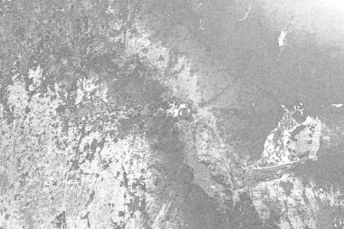 Çizik ve çatlaklarla dolu pis bir doku.