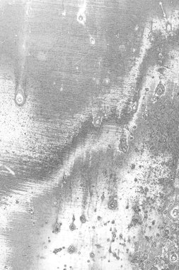 Çizik ve çatlaklarla metal doku