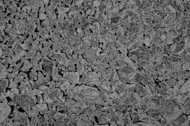 Çizik ve çatlaklarla dolu pis bir doku.