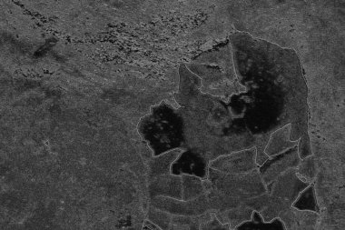 Çizik ve çatlaklarla metal doku