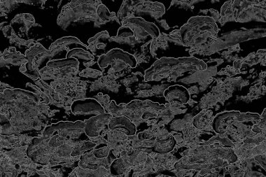 Çizik ve çatlaklarla metal doku