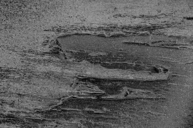 Çizik ve çatlaklarla metal doku