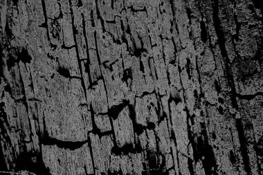 Çizik ve çatlaklarla metal doku