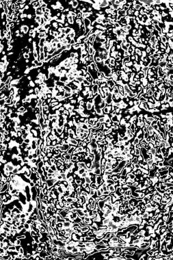 Çizik ve çatlaklarla dolu gri bir doku.