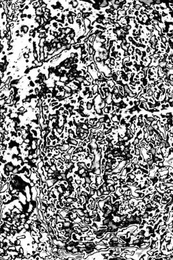 Çizik ve çatlaklarla dolu gri bir doku.