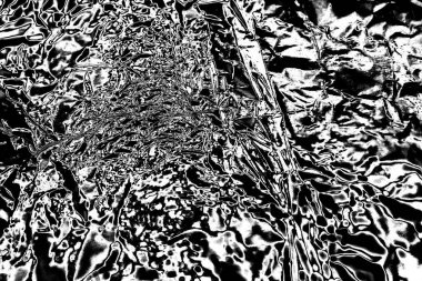 Çizik ve çatlaklarla dolu gri bir doku.