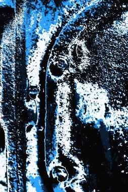 grungy soyut mavi desenli arkaplan