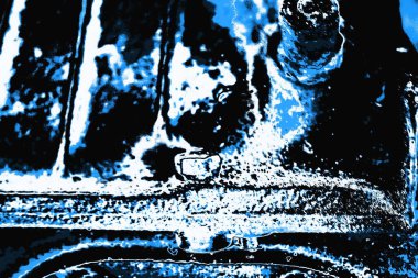 grungy soyut mavi desenli arkaplan