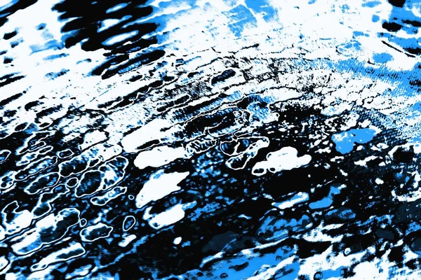 Grungy Abstrakcyjny Niebieski Teksturowane Tło — Zdjęcie stockowe