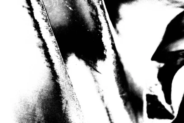 Grungy Abstrait Noir Blanc Fond Texturé — Photo