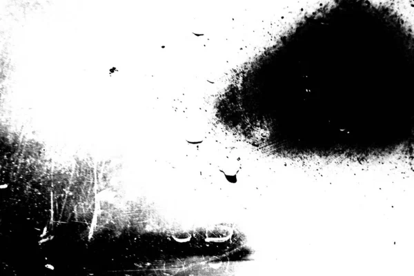 Grungy Abstrait Noir Blanc Fond Texturé — Photo