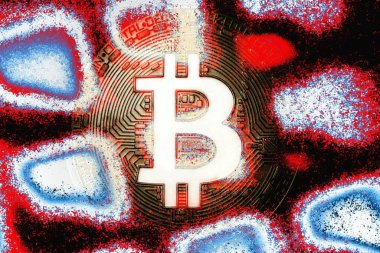 Soyut arkaplan. Çoklu renkli doku çizimi.