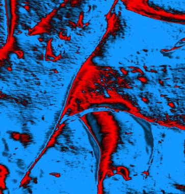 Soyut arkaplan, doku. Mavi ve kırmızı 