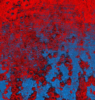 Soyut arkaplan, doku. Mavi ve kırmızı 