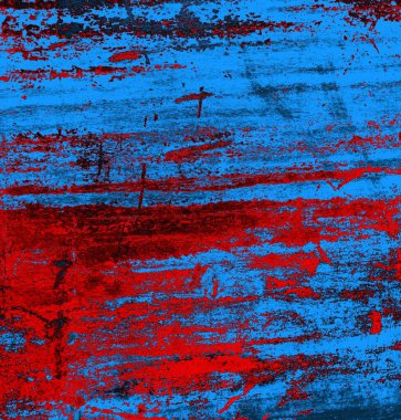 Soyut arkaplan, doku. Mavi ve kırmızı 