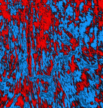 Soyut arkaplan, doku. Mavi ve kırmızı 