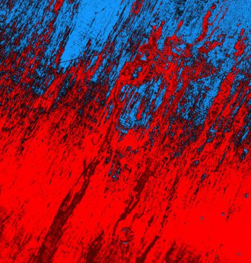 Soyut grungy desenli mavi ve kırmızı arkaplan