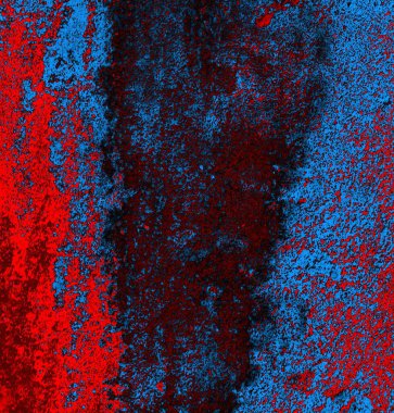 Soyut grungy desenli mavi ve kırmızı arkaplan