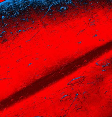 Soyut arkaplan. Resim kırmızı, mavi ve siyah bir tonu içerir.