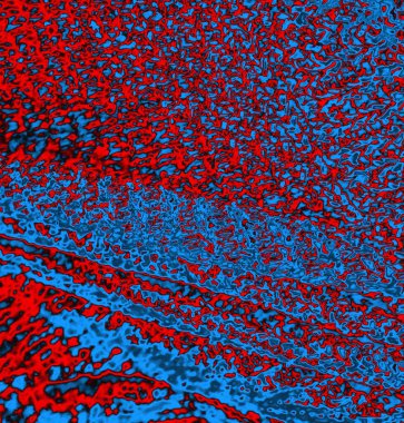 Soyut arkaplan, doku. Mavi ve kırmızı 