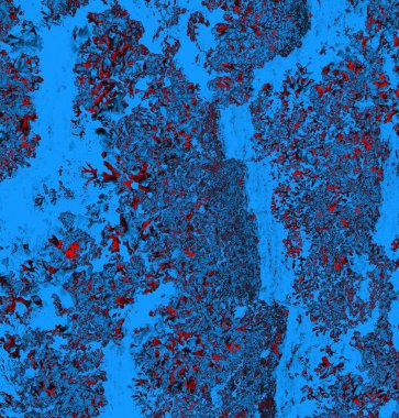 Soyut arkaplan, doku. Mavi ve kırmızı 