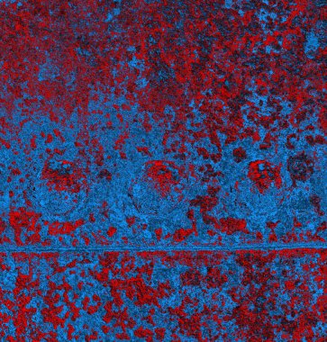 Soyut arkaplan, doku. Mavi ve kırmızı 