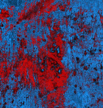 Soyut arkaplan, doku. Mavi ve kırmızı 