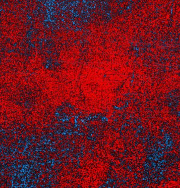 Soyut grungy desenli mavi ve kırmızı arkaplan