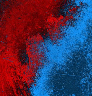 Soyut arkaplan, doku. Mavi ve kırmızı 