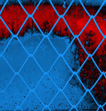 Soyut arkaplan, doku. Mavi ve kırmızı 