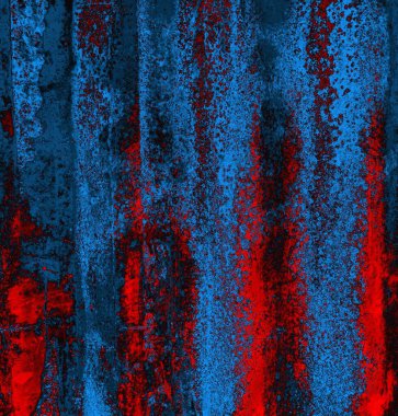 Soyut grungy desenli mavi ve kırmızı arkaplan