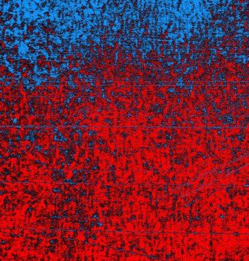 Soyut grungy desenli mavi ve kırmızı arkaplan