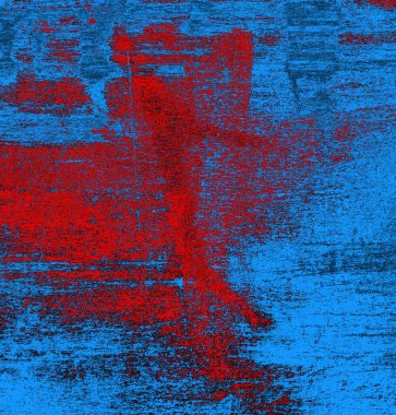 Soyut arkaplan, doku. Mavi ve kırmızı 