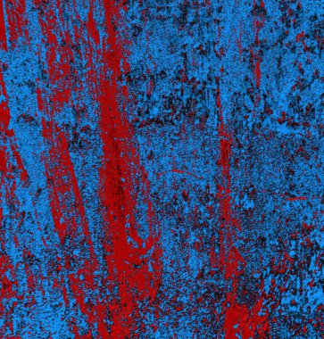 Soyut grungy desenli mavi ve kırmızı arkaplan