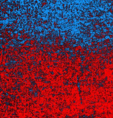 Soyut grungy desenli mavi ve kırmızı arkaplan
