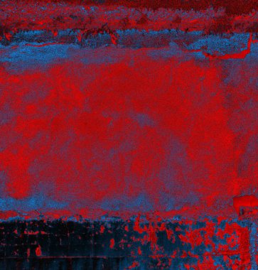 Soyut grungy desenli mavi ve kırmızı arkaplan