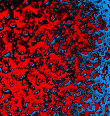 Soyut grungy desenli mavi ve kırmızı arkaplan