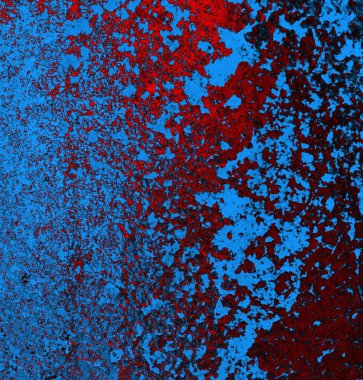 Soyut arkaplan, doku. Mavi ve kırmızı 