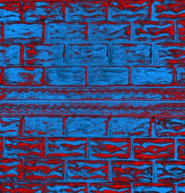 Soyut arkaplan, doku. Mavi ve kırmızı 