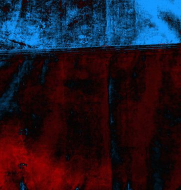 Soyut grungy desenli mavi ve kırmızı arkaplan