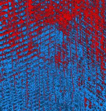 Soyut arkaplan, doku. Mavi ve kırmızı 